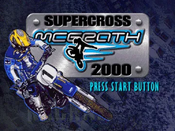 Jeremy McGrath Supercross 2000 (US) screen shot title